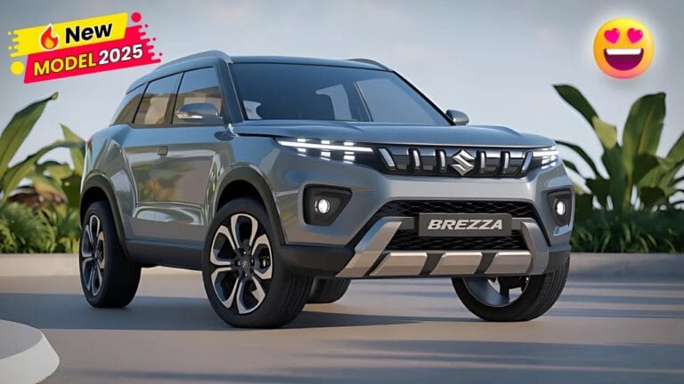 Maruti Brezza New Model 2025: मात्र ₹14,478 की मंथली EMI पर मिलेगा तगड़ा सीसी का इंजन ,लाजवाब माइलेज के साथ