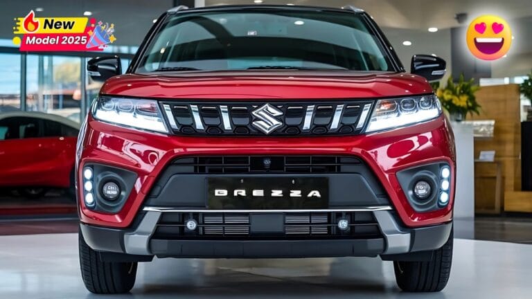 Maruti Suzuki Brezza New Model 2025: कम डाउनपेमेंट देकर लाएं चमचमाती  मारुति सुजुकी ब्रेज़ा मिलेगा दमदार माइलेज