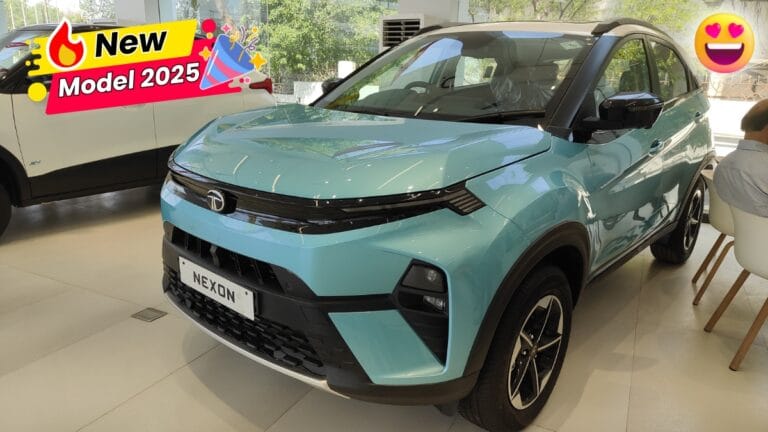 Tata Nexon New Car Model 2025: कम बजट में मिलेंगे दमदार फीचर्स बढ़िया माइलेज और इंजन जानिए क्या है ऑन रोड कीमत