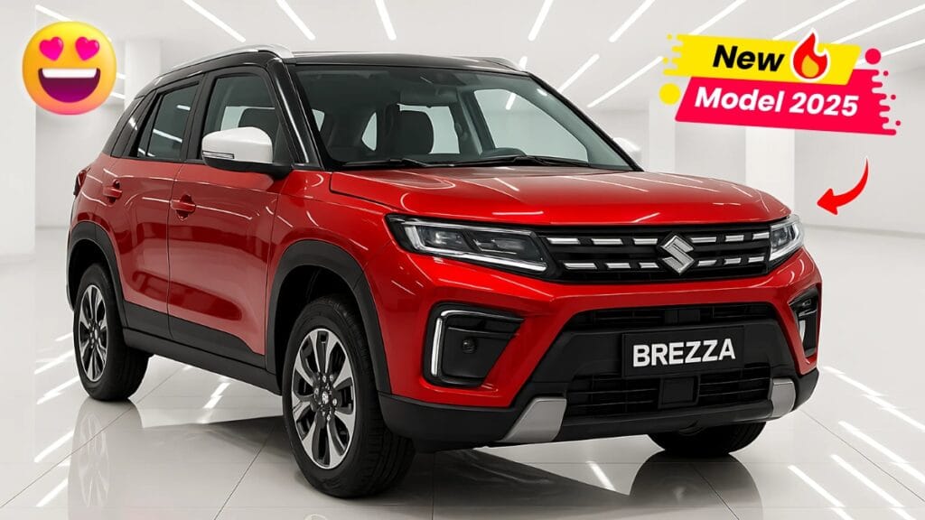 Maruti Brezza New Model 2025: प्रीमियम स्मार्ट लुक के साथ मिलेंगे दमदार फीचर्स और धाकड़ इंजन