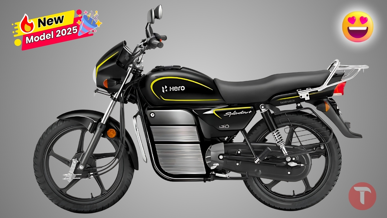 Hero Splendor Electric New Bike 240 किमी दमदार लंबी रेंज के साथ मिलेंगे नए स्मार्ट फीचर न्यू मॉडर्न लुक