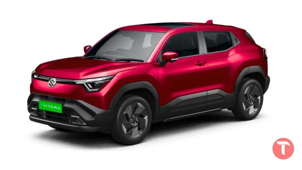 Maruti e Vitara New Car पीएम मोदी करेंगे फ्लैग ऑफ, 500 KM रेंज वाली पहली इलेक्ट्रिक SUV गाड़ी लग्जरी लुक के साथ (1)