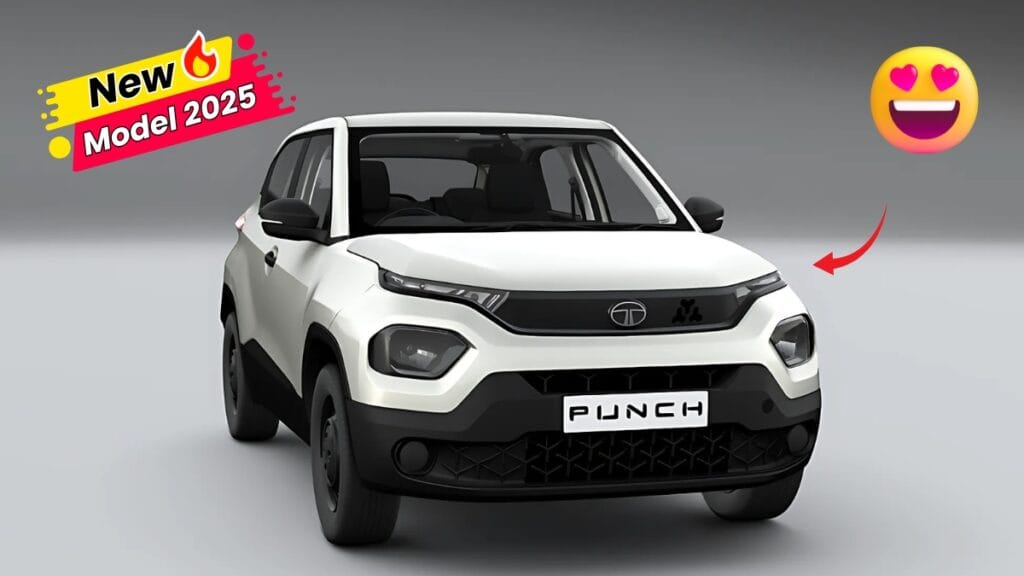 Tata Punch New Car Model 2025 लाख रुपए की कीमत पर स्टाइलिश SUV अब और भी दमदार जानिए फीचर्स और कीमत