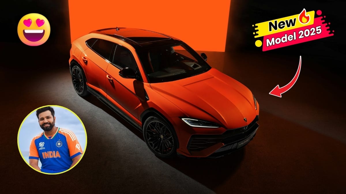 रोहित शर्मा ने खरीदी 4.57 करोड़ की Lamborghini Urus SE, सिर्फ 3.4 सेकेंड में 100 Kmh की रफ्तार जानें लग्जरी खूबियां