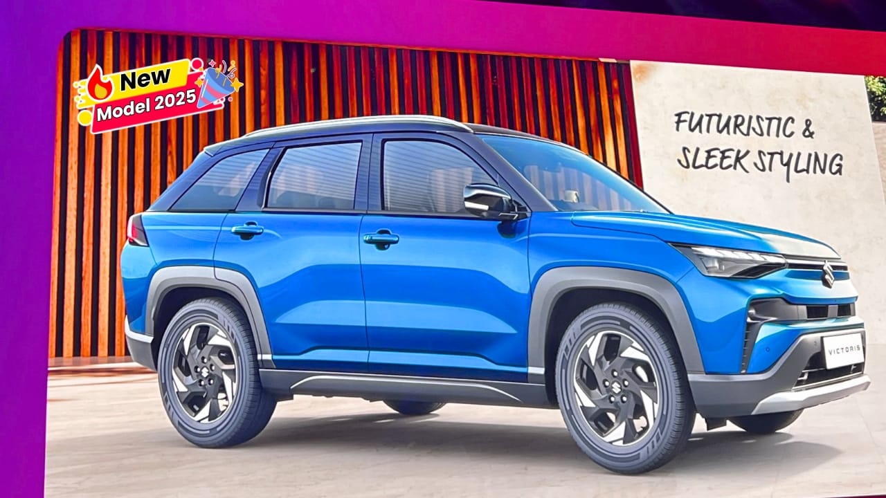 Maruti Victoris New Model 2025 मारुति विक्टोरिस SUV लॉन्च दमदार फीचर्स और 5 स्टार सेफ्टी के साथ
