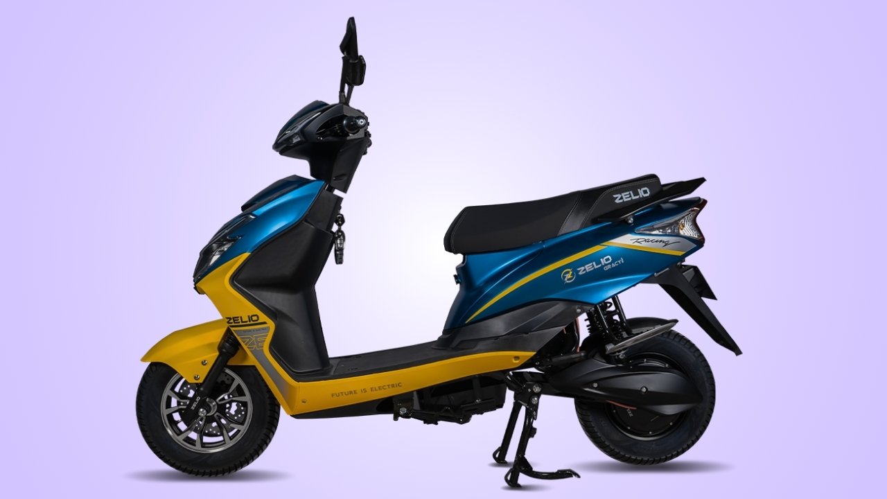 ZELIO Gracyi Electric Scooter 2025 भारत में लॉन्च जाने कीमत, रेंज और फीचर्स की पूरी जानकारी (2)