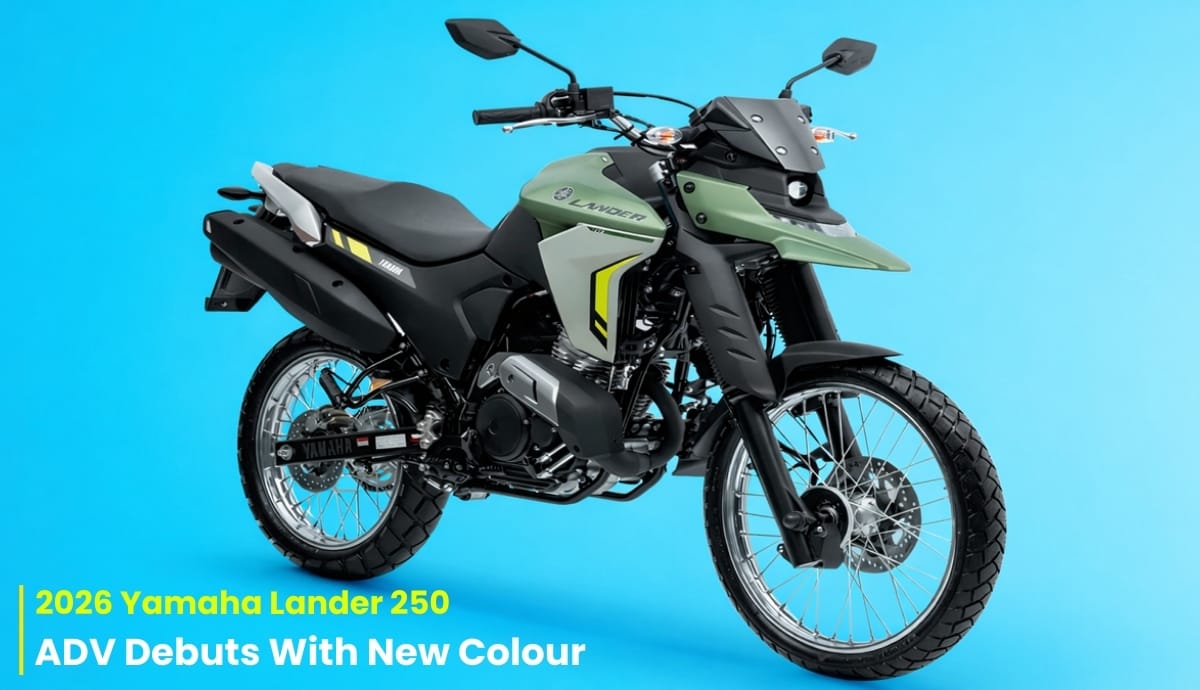 2026 Yamaha Lander 250 ADV Debuts With New Colour