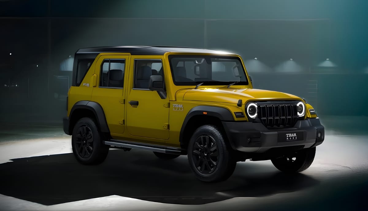 Mahindra Thar Roxx Star Edition Launched in India at ₹16.85 Lakh with Premium Styling