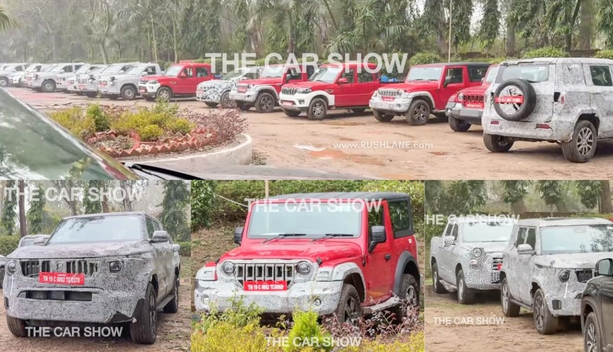 Mahindra’s 15 Upcoming Cars Spotted Testing in India