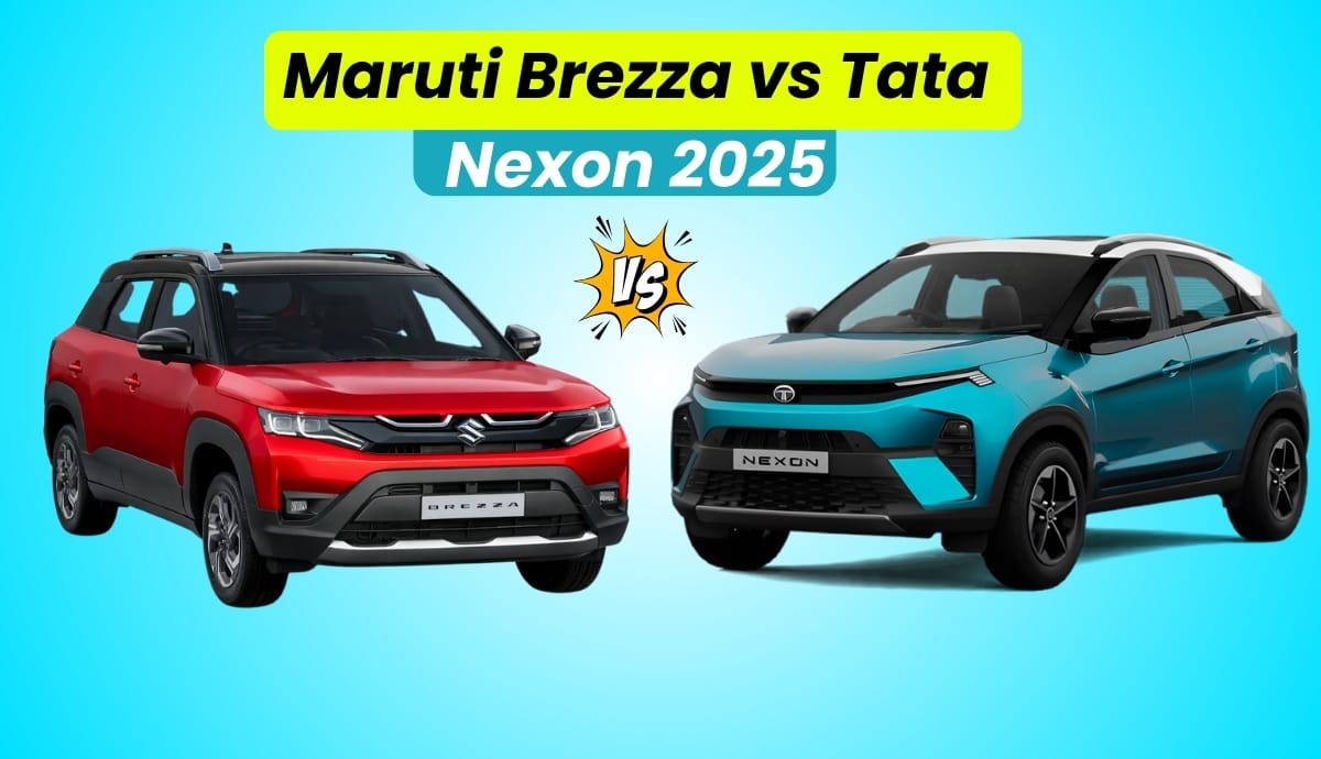 Maruti Brezza vs Tata Nexon 2025: Which Compact SUV Is Better for Indian Buyers