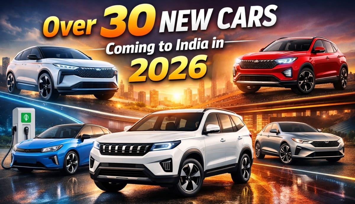 Over 30 New Cars Set to Launch in India in 2026 Across All Segments