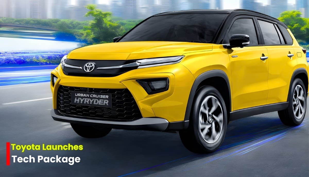 Toyota Launches New Tech Package for Urban Cruiser Hyryder in India