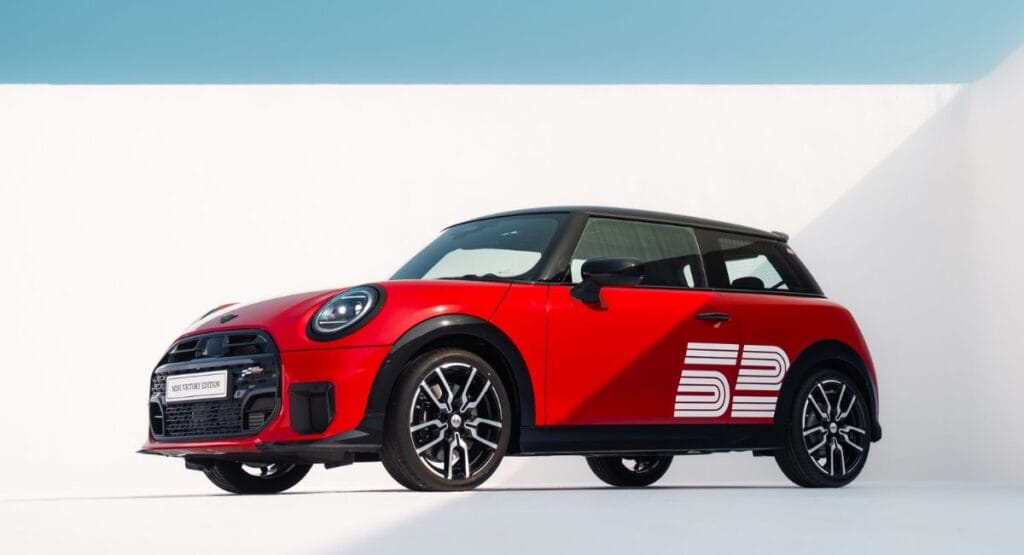 The Mini Cooper launched in India at an ex-showroom price of ₹57.5 lakh.