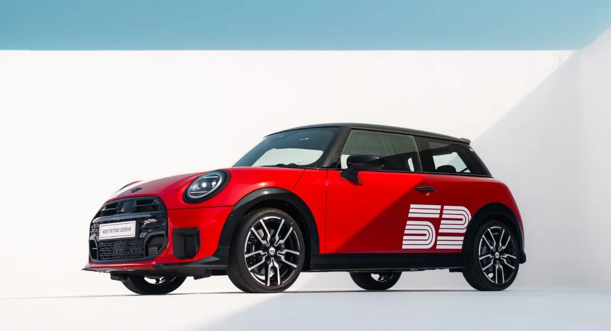 The Mini Cooper launched in India at an ex-showroom price of ₹57.5 lakh.