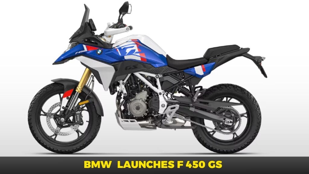 BMW Motorrad launches F 450 GS in India
