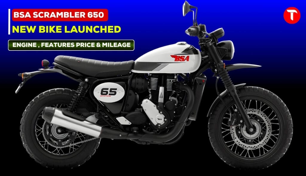 BSA Scrambler 650 Launched New Bike in India 2026