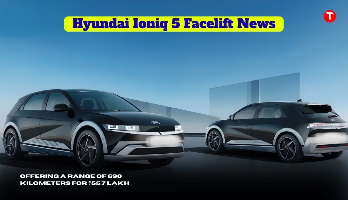 Hyundai Ioniq 5 Facelift News: It could be capable of offering a range of 690 kilometers for ₹55.7 lakh
