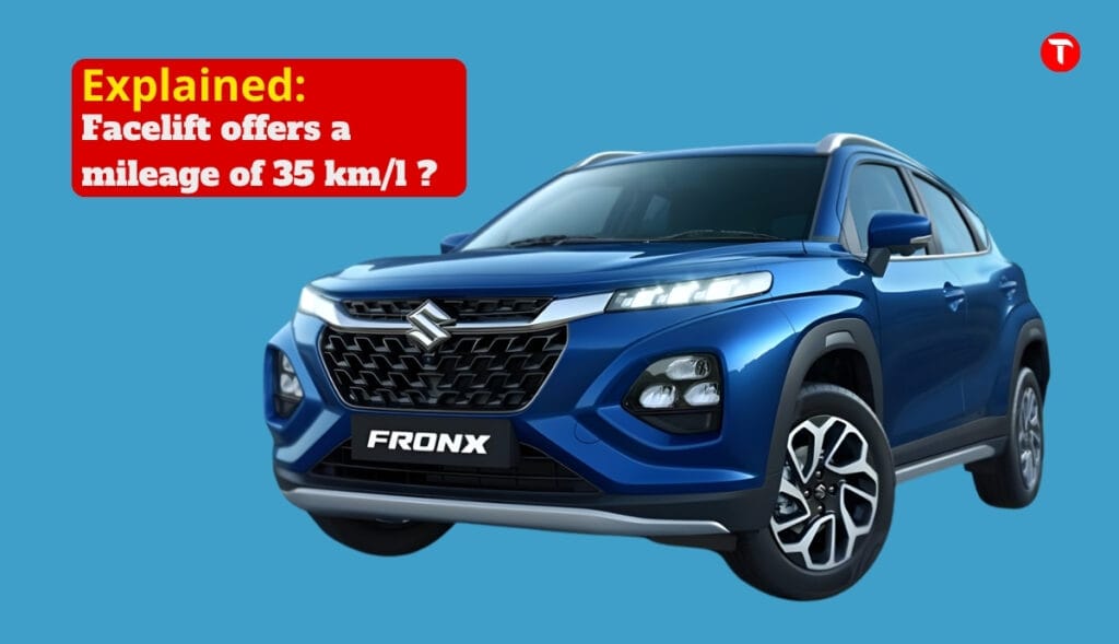 Maruti Suzuki Fronx Facelift Here: Facelift offers a mileage of 35 km/l along with powerful hybrid features ?