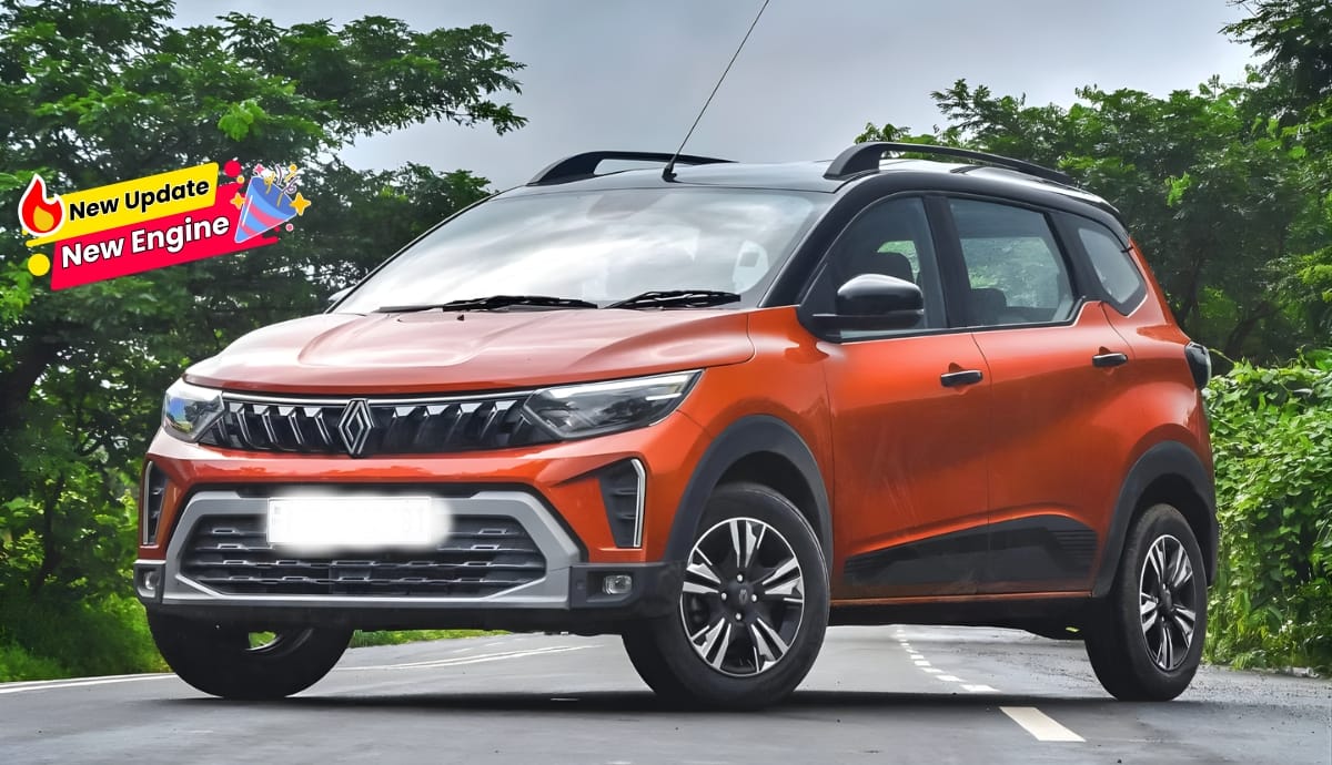 Renault Triber Latest Update: in This Update will now a 1.0-litre turbo engine