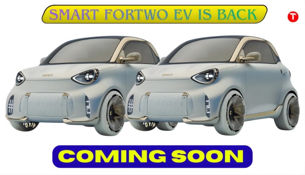 Smart Fortwo Return EV: city car a mini design has Back 2026
