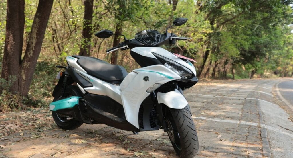 Yamaha Aerox e Ride Review 2026 Powerful range, superior performance and new look