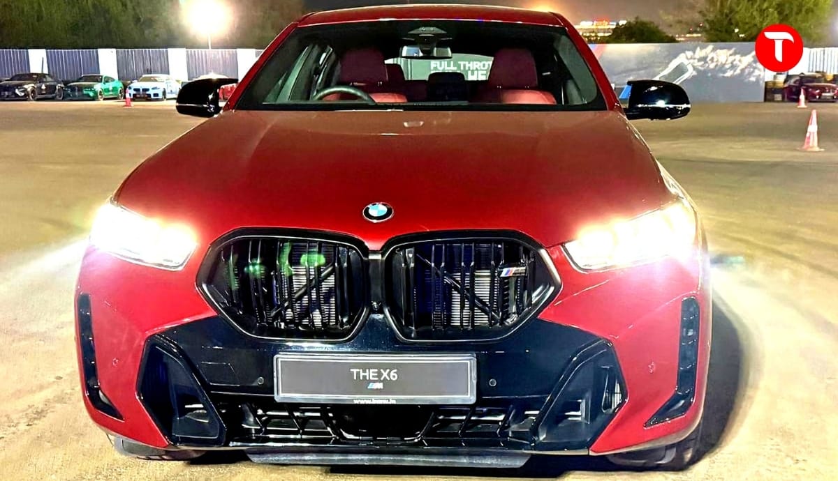 BMW Offers a Glimpse: Its New X6 Model Ahead of Its Arrival in India