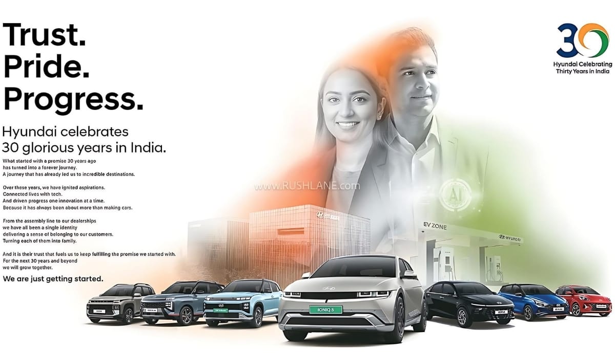Hyundai India Completion 30 Years: Hyundai made a major announcement to celebrate in India