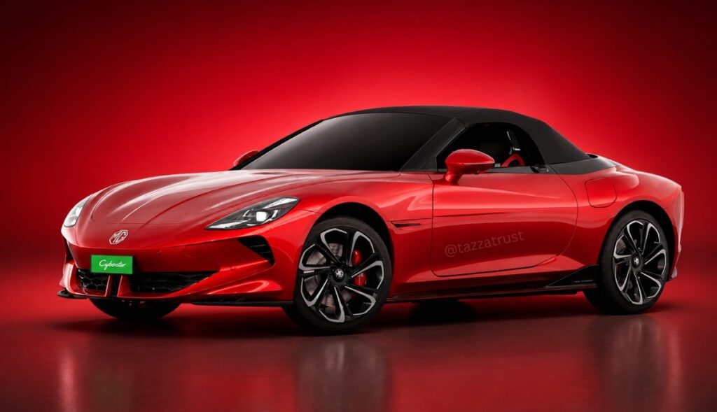 MG Cyberster New Electric Car Will Deliver 580KM Range on a Single Charge