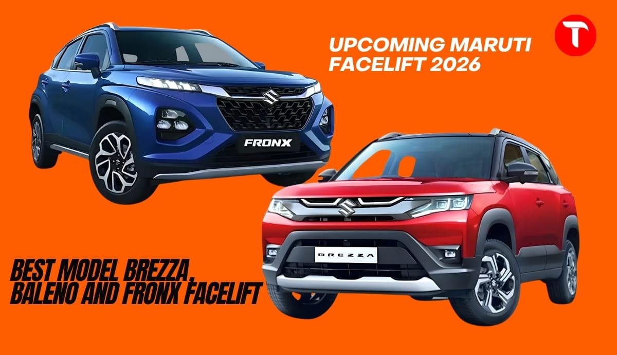 Maruti upcoming facelift: Know More About Upcoming 2026 Best Model Brezza, Baleno and Fronx