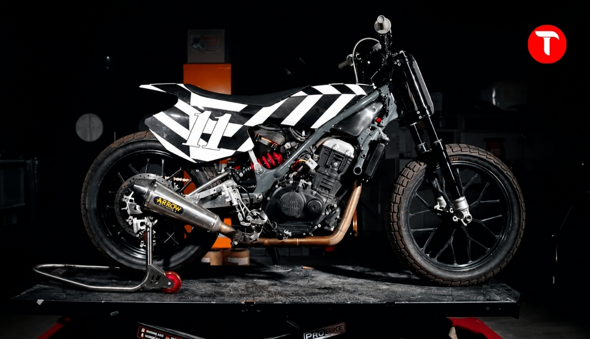 Royal Enfield Reveals New FT Sherpa Mk2 Flat Tracker