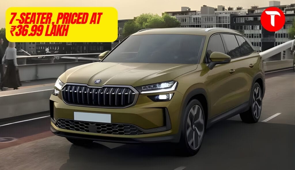 Skoda Kodiaq has launched: 7-seater, priced at ₹36.99 Lakh, featuring a powerful 360-degree camera