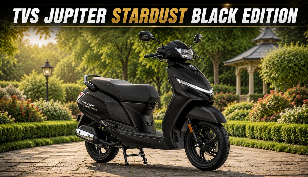 TVS Jupiter Stardust Black Edition Mileage Details