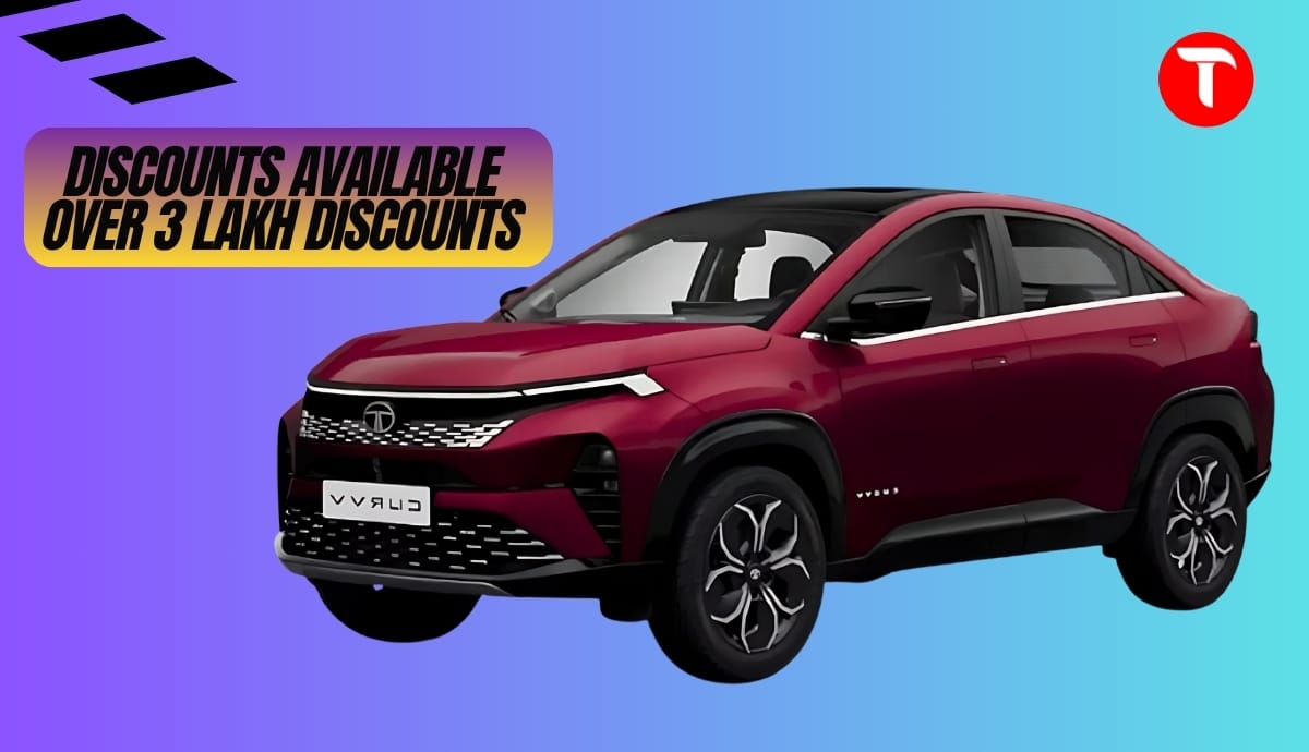 Tata Cars Discounts Available: specifically across curvv, harrier, safari, and nexon model Over 3 lakh discounts