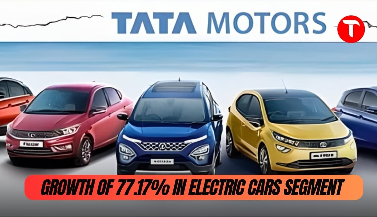 Tata Motors Records Strong Sales: Growth Of 77.17% In Electric Cars Segment Market Share