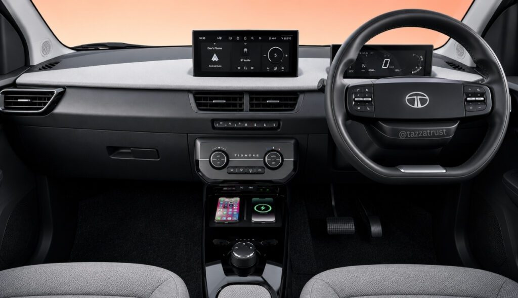 Tata Tiago Interior Revealed Ahead of Launch