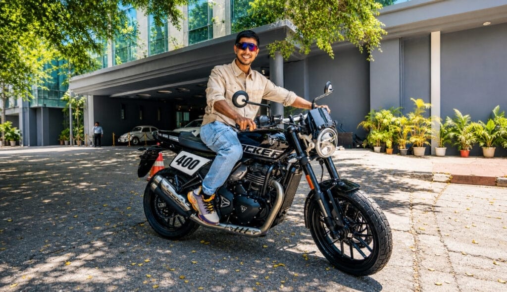 Triumph Tracker 400 New Bike: Zoheb Zuzu Reveals Engine, Mileage, Features, & Price