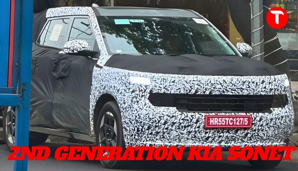 Upcoming 2nd Generation Kia Sonet: Kia Sonet Spotted for the First Time