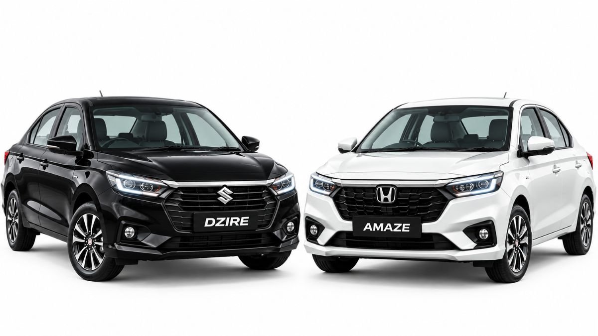 Maruti Dzire vs Honda Amaze: Which Sedan Offers Better Value for Money