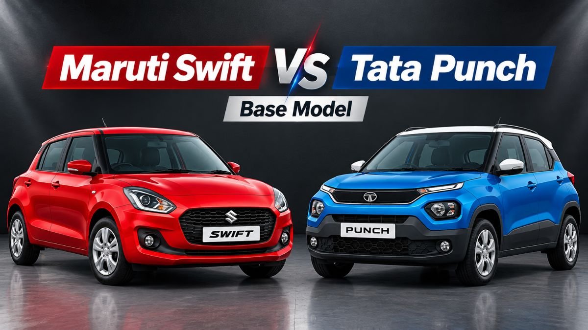 Maruti Swift vs Tata Punch: Which Base Petrol Car Offers Better Value for Money?